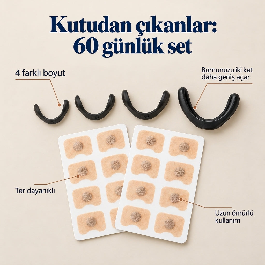 Velmora™ Manyetik Burun Bandı