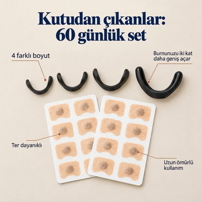 Velmora™ Manyetik Burun Bandı