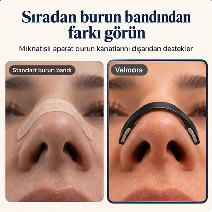 Velmora™ Manyetik Burun Bandı